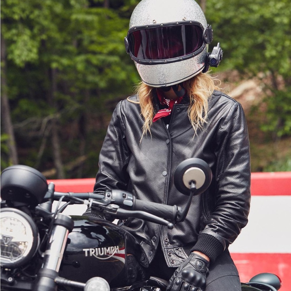 Atwyld Onyx Leather Motorcycle Jacket
